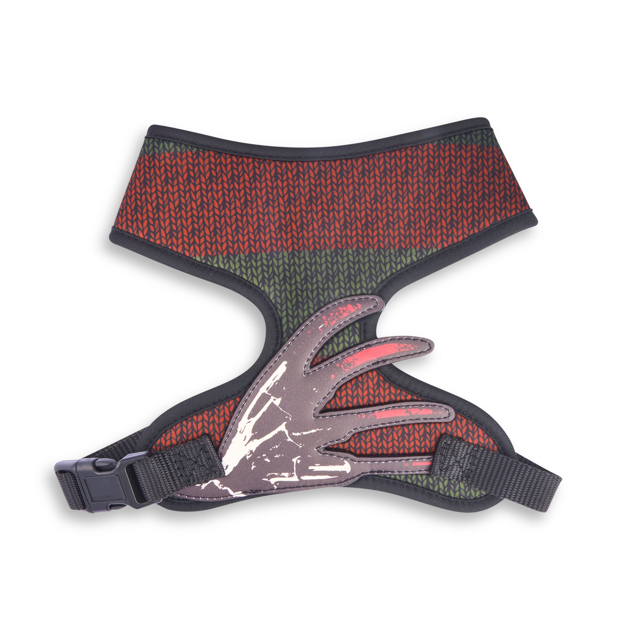 Pet Harness - A Nightmare on Elm Street Freedy Sweater Print with Hand Applique Pet Harnesses A Nightmare on Elm Street