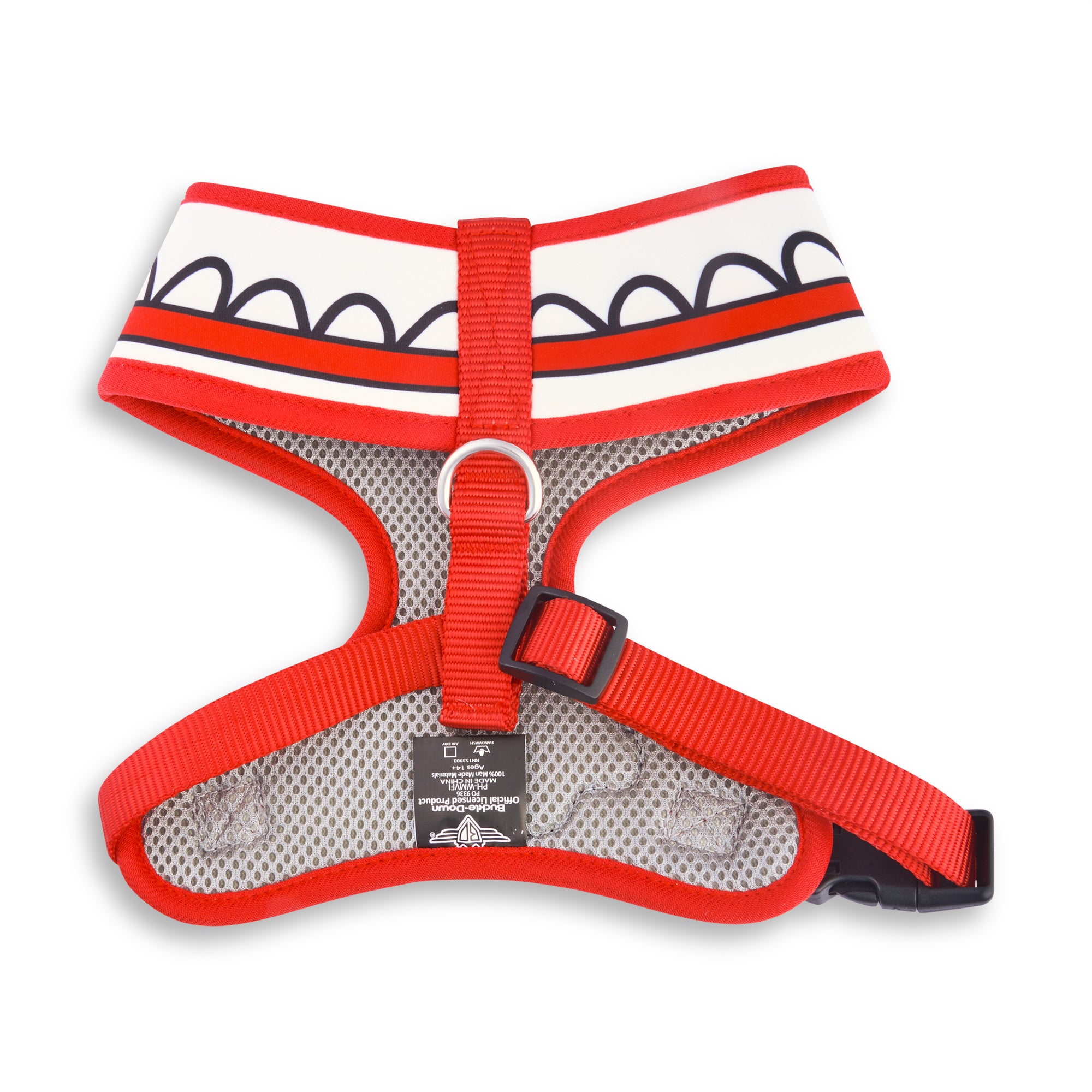 Pet Harness - Annabelle Dress Design with Rose Applique Pet Harnesses Annabelle