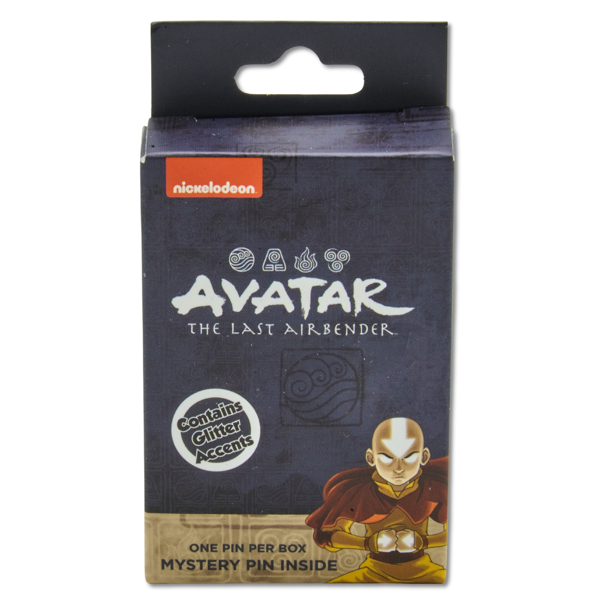 Avatar The Last Airbender Mystery Enamel Pin Blind Box Series, Aang and Momo, Appa, Katara, Sokka, Toph, or Zuko Blind Box Pins Nickelodeon