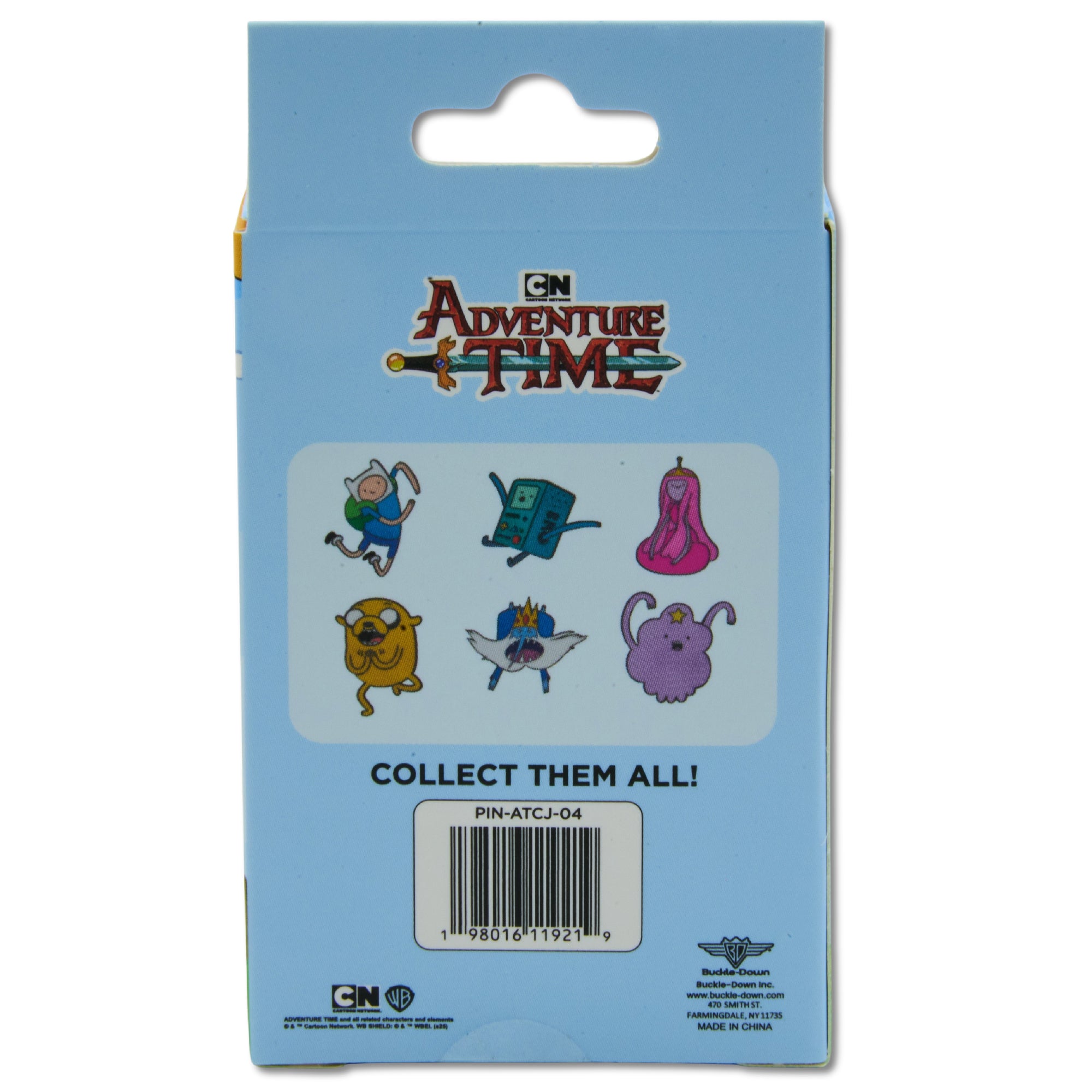 Adventure Time Mystery Enamel Pin Blind Box Series, BMO, Finn, The Ice King, Jake, Lumpy Space Princess, or Princess Bubblegum Blind Box Pins Adventure Time