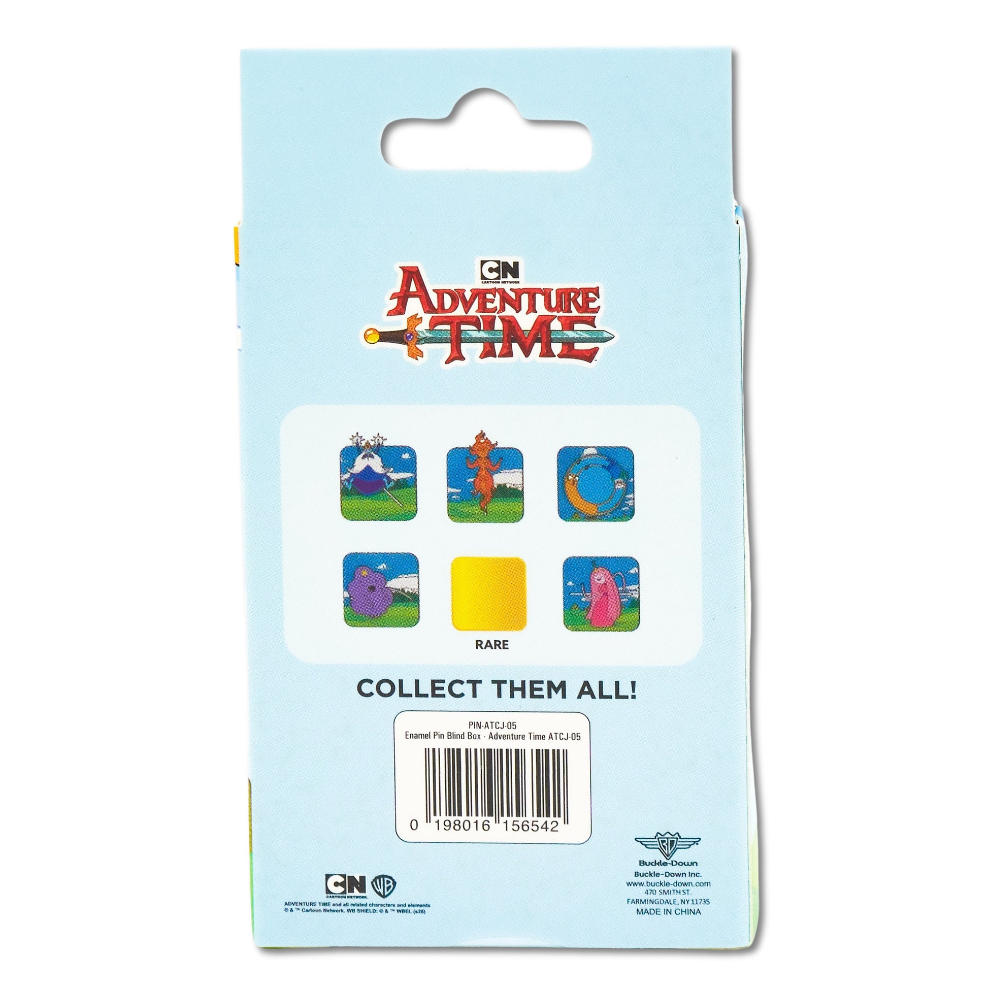 Adventure Time Interactive Mystery Enamel Pin Blind Box Series, Flame Princess, Ice King, Jake and BMO, Jake and Finn, Lumpy Space Princess, or Princess Bubblegum Blind Box Pins Adventure Time