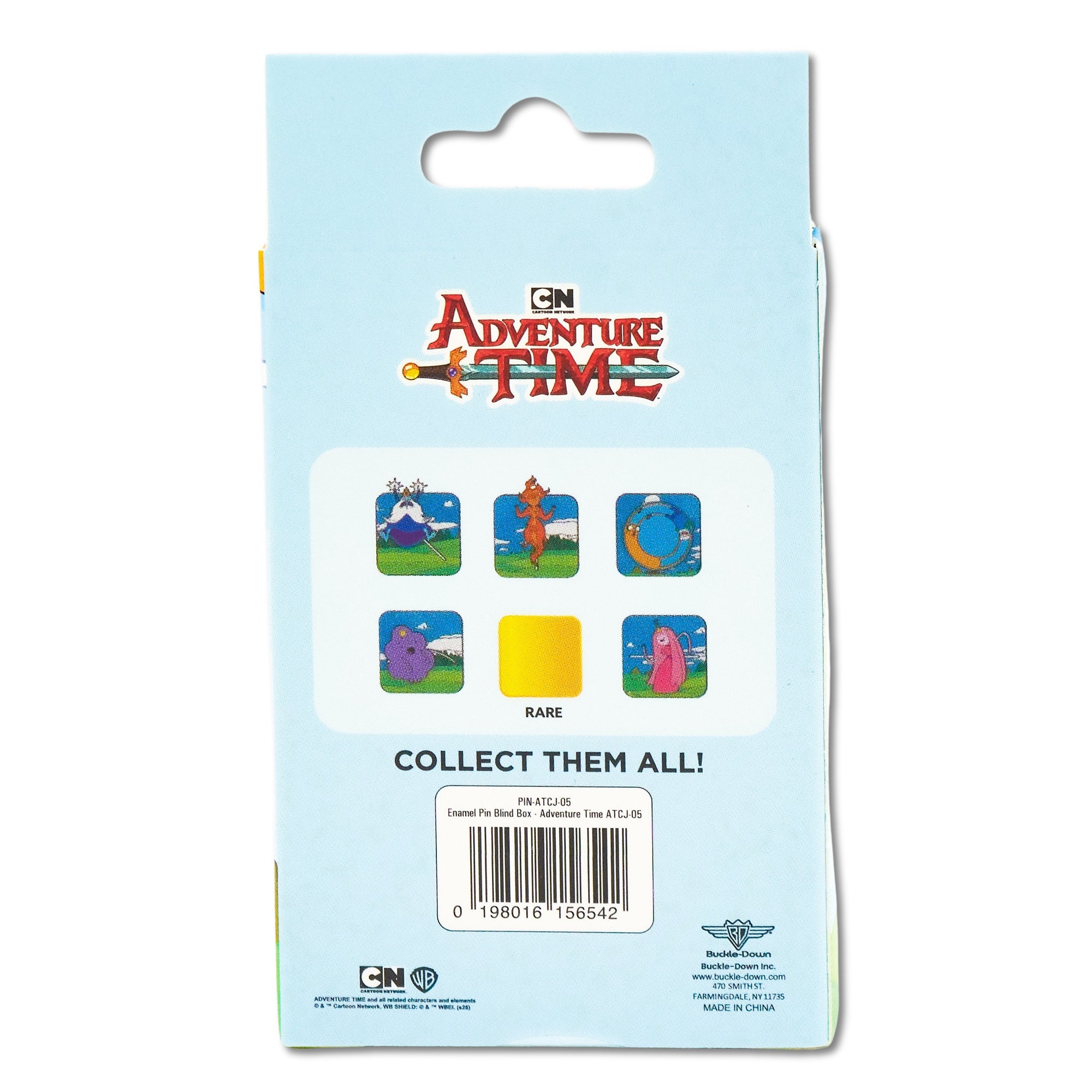 Adventure Time Interactive Mystery Enamel Pin Blind Box Series, Flame Princess, Ice King, Jake and BMO, Jake and Finn, Lumpy Space Princess, or Princess Bubblegum Blind Box Pins Adventure Time