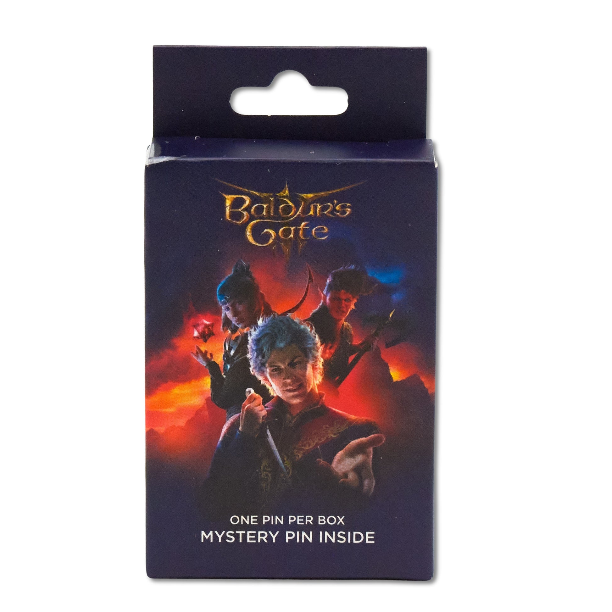 Baldur's Gate III Spell Icon Mystery Enamel Pin Blind Box Series, Bless, Fireball, Grant Flight, Grease, Tasha's Hideous Laughter, or Thorn Whip Blind Box Pins Baldur's Gate III