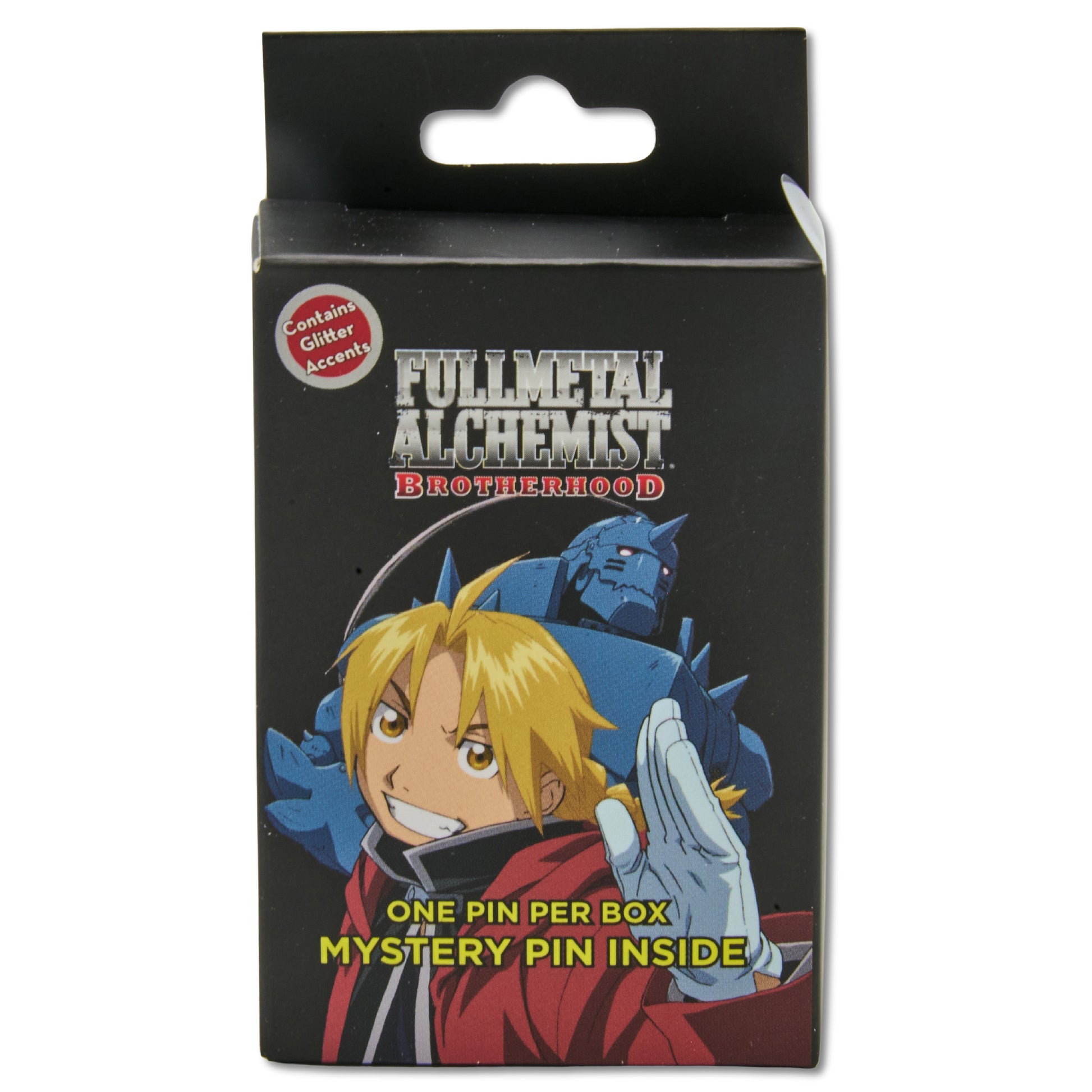 Fullmetal Alchemist Brotherhood Mystery Enamel Pin Blind Box Series, Edward Elric and Alphonse Elric, Roy Mustang, Roy Mustang and Jean Havoc, Gartner and Roy Mustang, Roy Mustang and Riza Hawkeye, or Title Logo Blind Box Pins Fullmetal Alchemist
