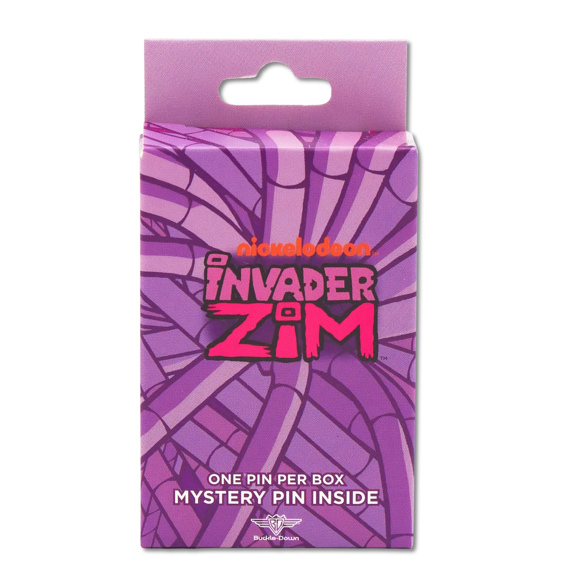 Invader Zim TV Frame Mystery Enamel Pin Blind Box Series, GIR, Zim, Ms. Bitters, Gaz, Zim Human, or Professor Membrane