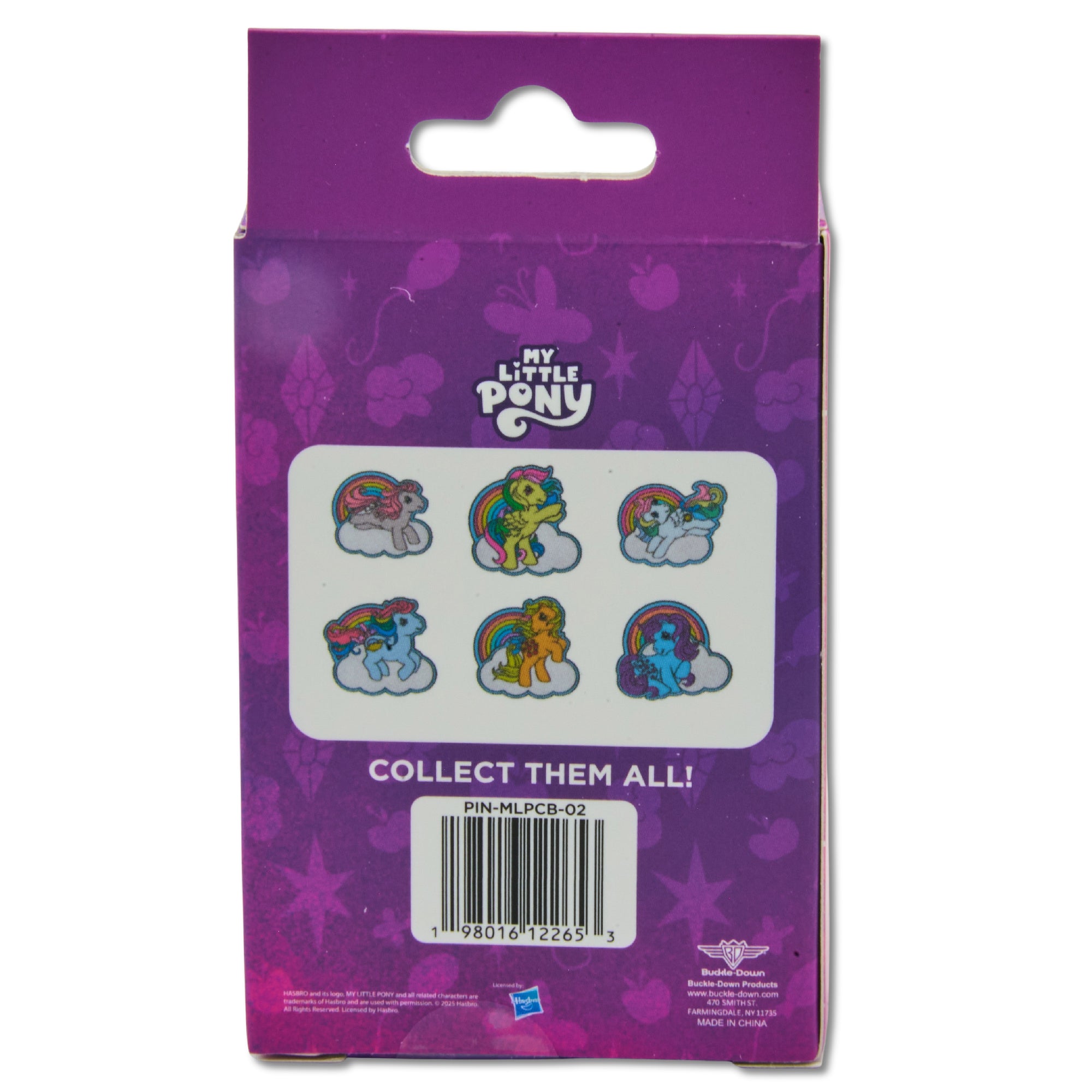 My Little Pony Mystery Enamel Pin Blind Box Series, Snuzzle, Applejack, Starshine, Blue Belle, Sunlight, or Skydancer Blind Box Pins My Little Pony