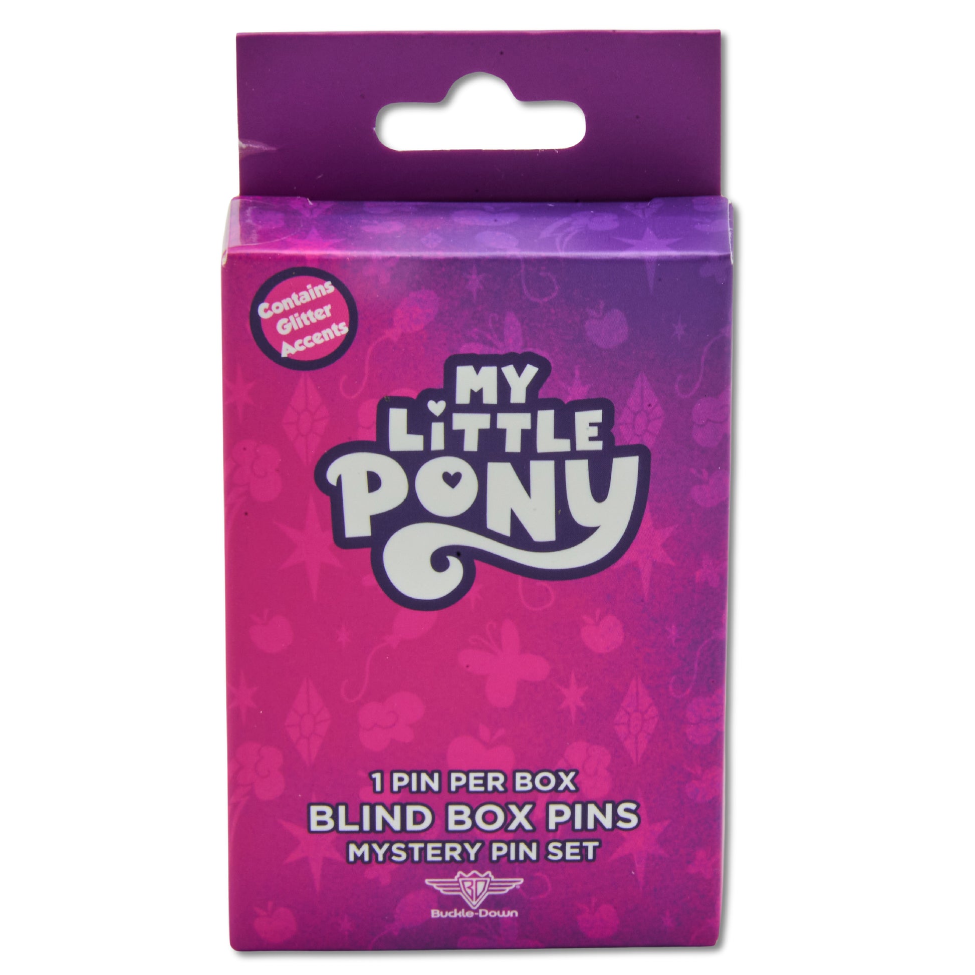 My Little Pony Interactive Mystery Enamel Pin Blind Box Series, Applejack, Fluttershy, Pinkie Pie, Rainbow Dash, Rarity, Twilight Sparkle Blind Box Pins My Little Pony