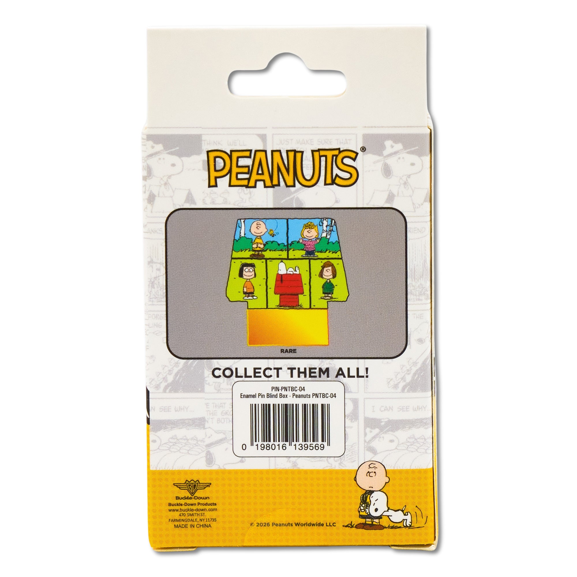 Peanuts Dog House Puzzle Mystery Enamel Pin Blind Box Series, Charlie Brown, Sally, Snoopy, Marcie, Peppermint Patty, or Lucy and Schroeder