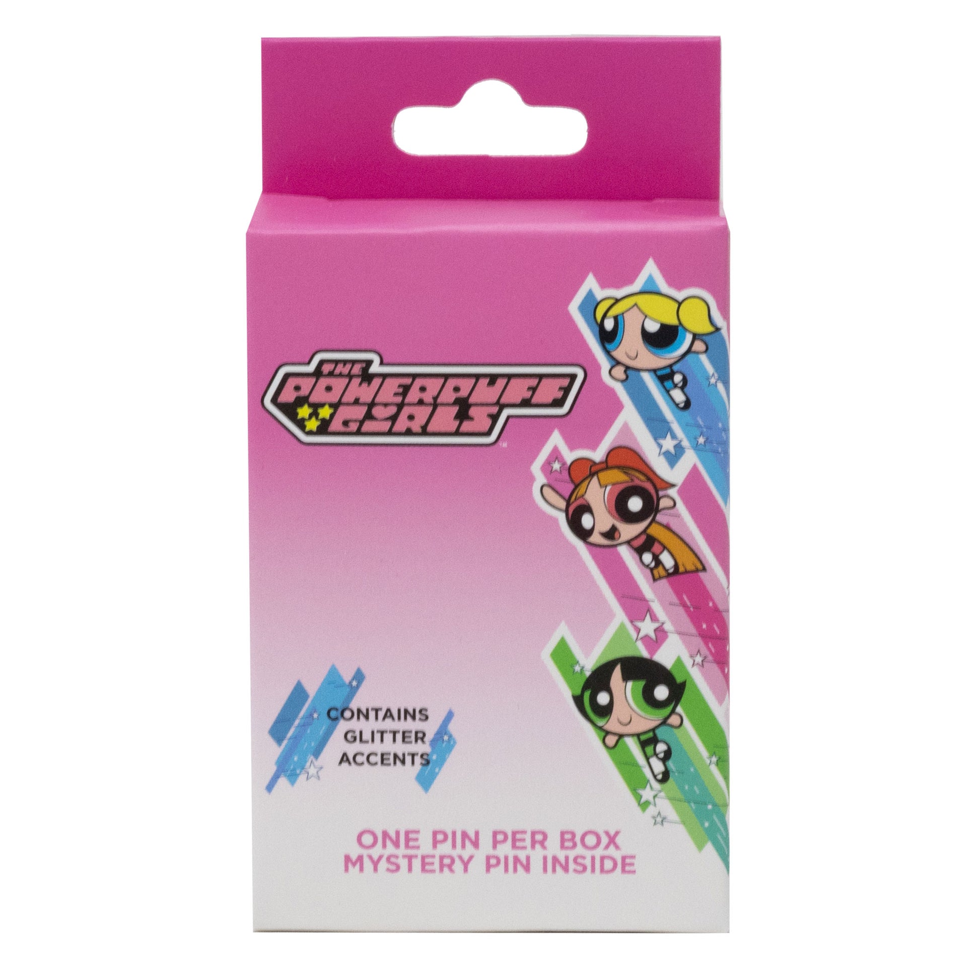 The Powerpuff Girls Mystery Enamel Pin Blind Box Series, Blossom, Bubbles, Buttercup, Professor Utonium, Mojo Jojo, or Mayor of Townsville Blind Box Pins Powerpuff Girls