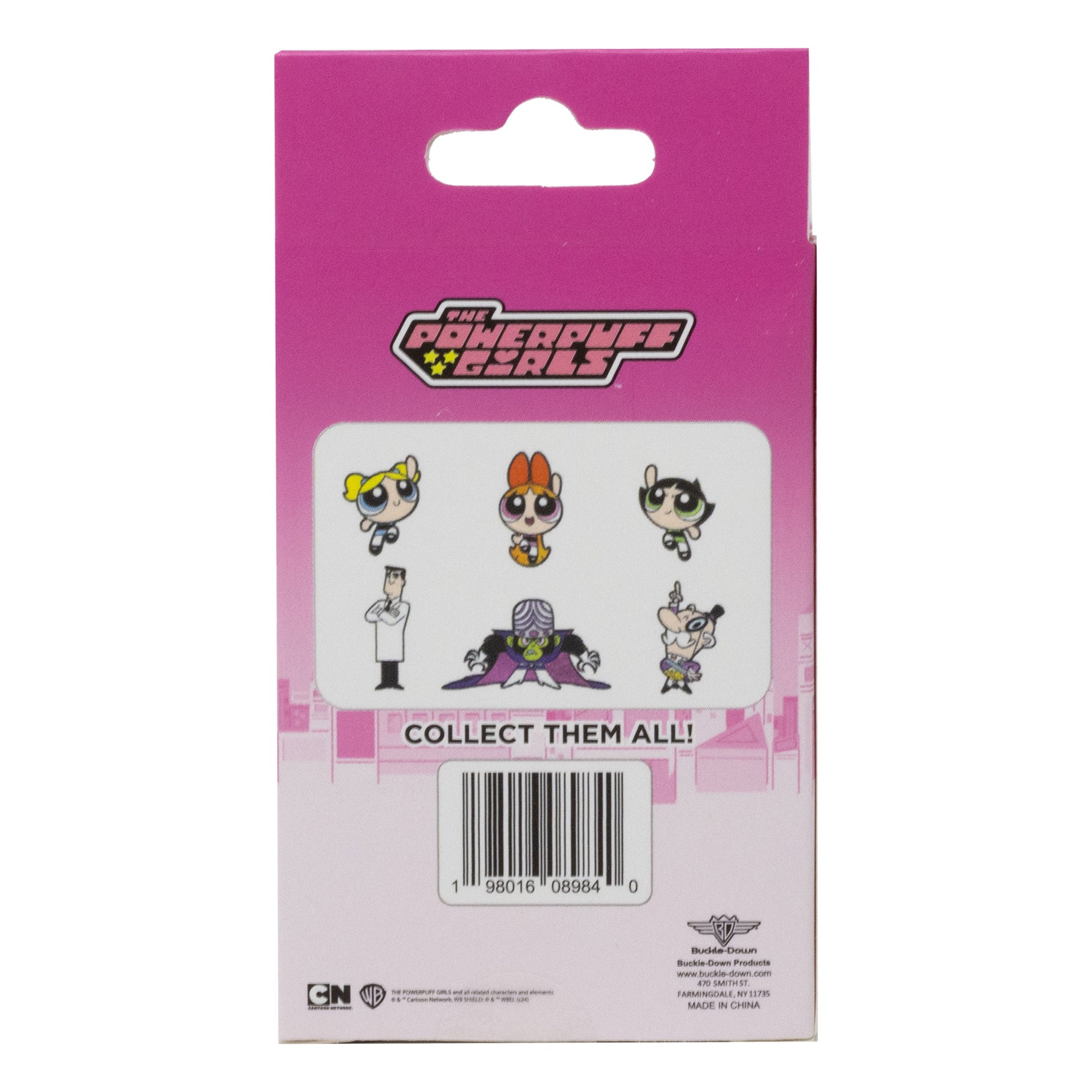 The Powerpuff Girls Mystery Enamel Pin Blind Box Series, Blossom, Bubbles, Buttercup, Professor Utonium, Mojo Jojo, or Mayor of Townsville Blind Box Pins Powerpuff Girls