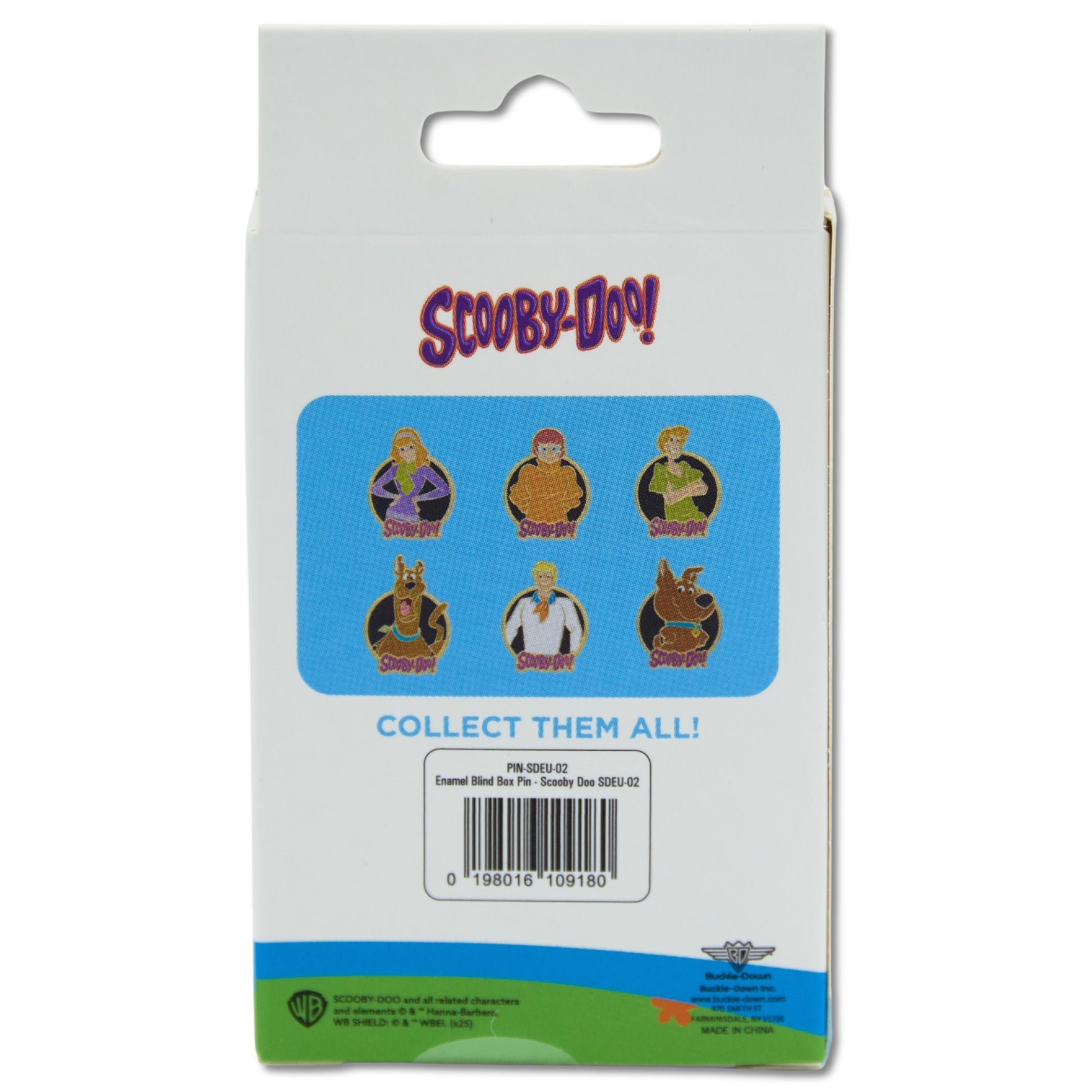 Scooby Doo Gang Mystery Enamel Pin Blind Box Series, Scooby, Shaggy, Velma, Daphne, Fred or Scrappy Blind Box Pins Scooby Doo