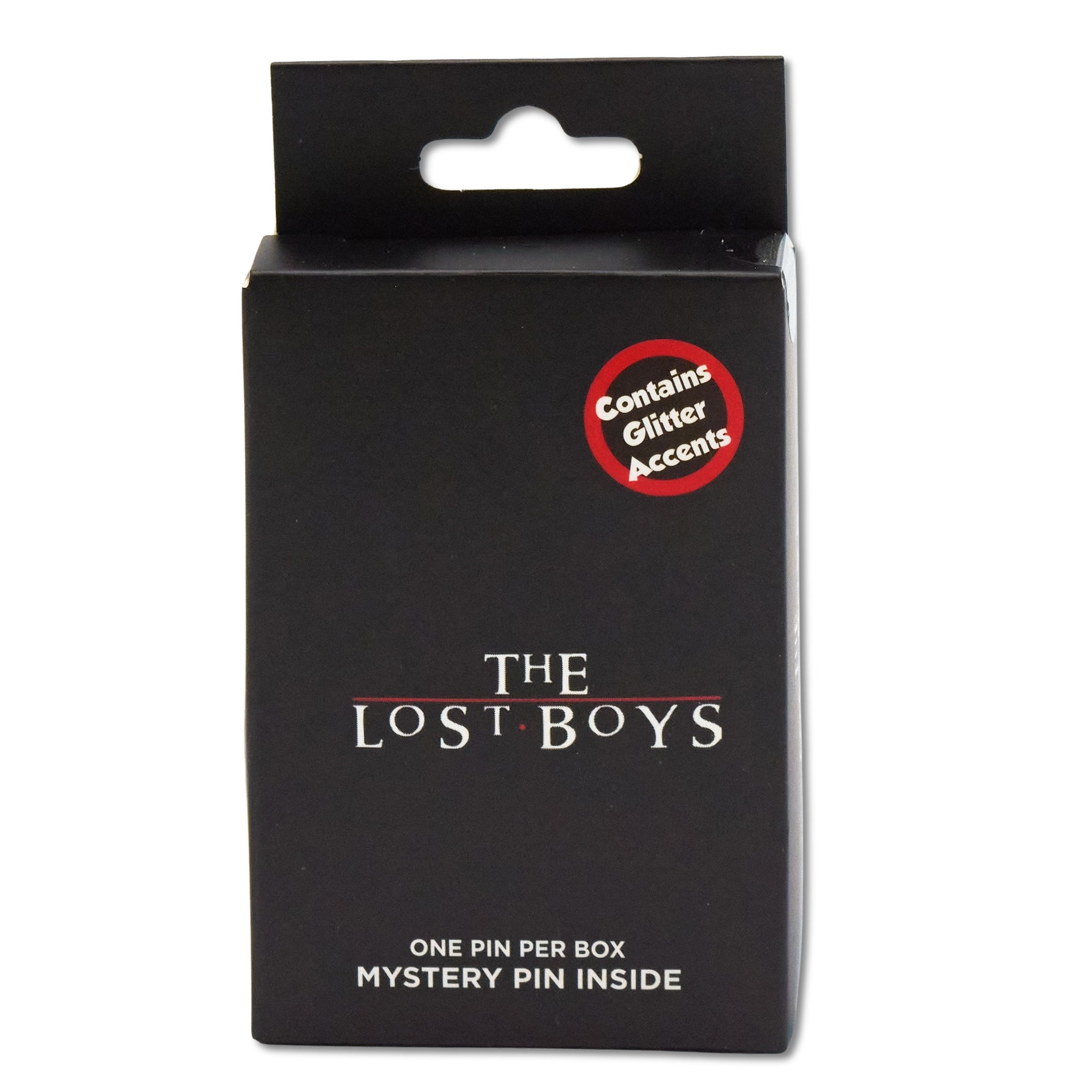 The Lost Boys Mystery Enamel Pin Blind Box Series, Vampires Everywhere, Teeth, Motorcycle Title Logo, Milk Carton, or David