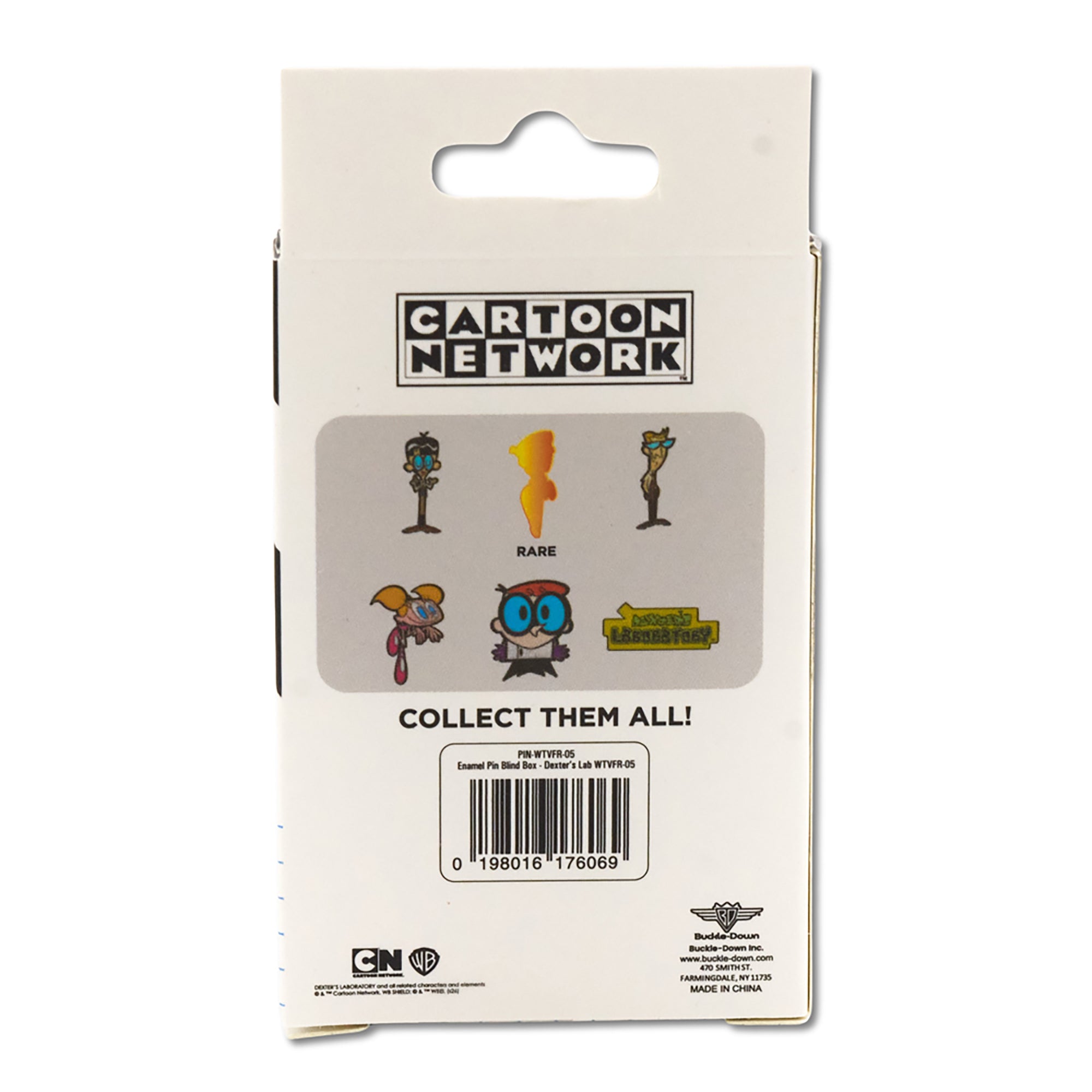 Dexter's Laboratory Mystery Enamel Pin Blind Box Series, Dexter, Dee Dee, Dad, Mom, Mandark, or Title Logo Blind Box Pins Dexter's Laboratory