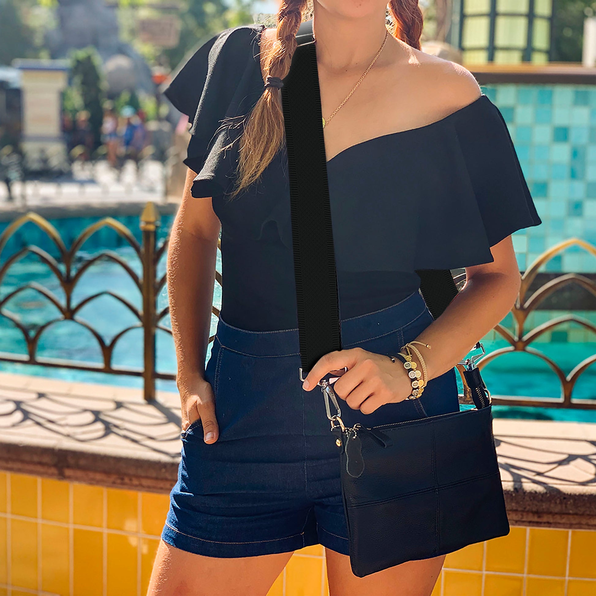 Purse Strap - Black Purse Straps Buckle-Down