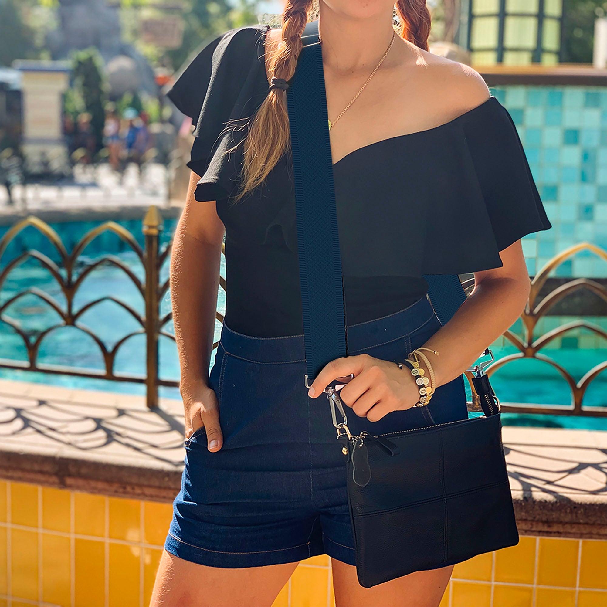 Purse Strap - Navy Purse Straps Buckle-Down