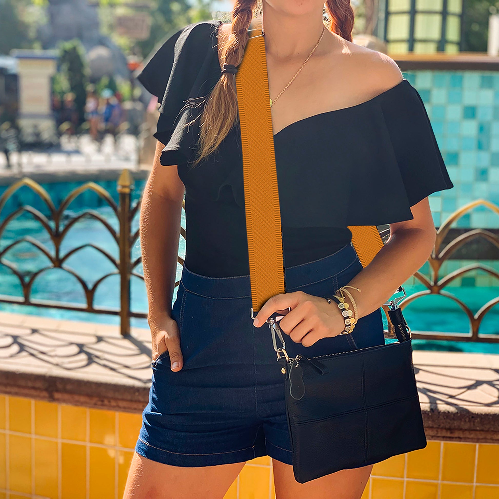 Purse Strap - Orange Purse Straps Buckle-Down