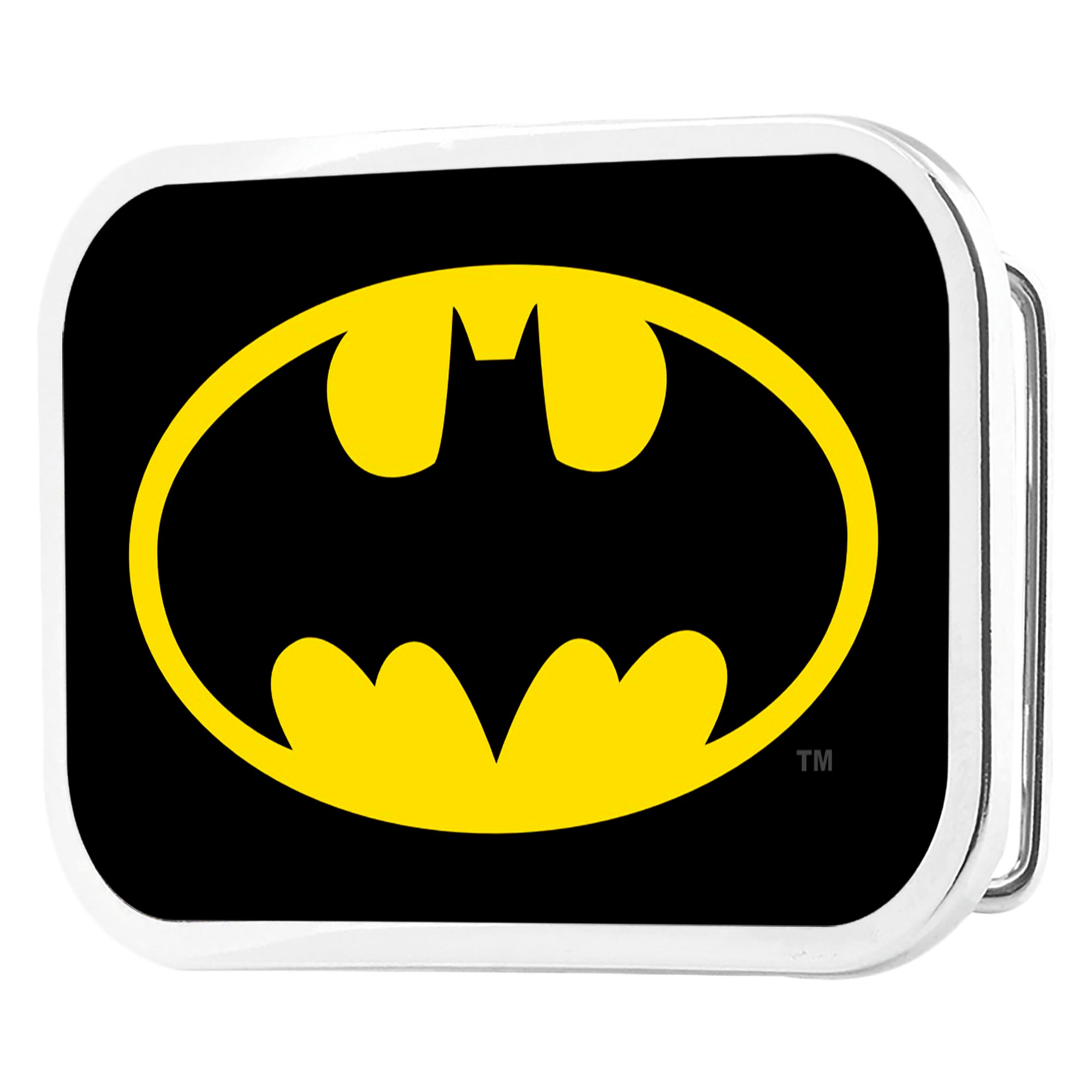 Batman Framed FCG Black/Yellow - Black Rock Star Buckle Belt Buckles DC Comics