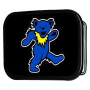 Dancing Bear FCG Black/Blue - Black Rock Star Buckle Belt Buckles Grateful Dead