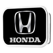 Honda Framed FCG Black/Silver - Chrome Rock Star Buckle Belt Buckles Honda