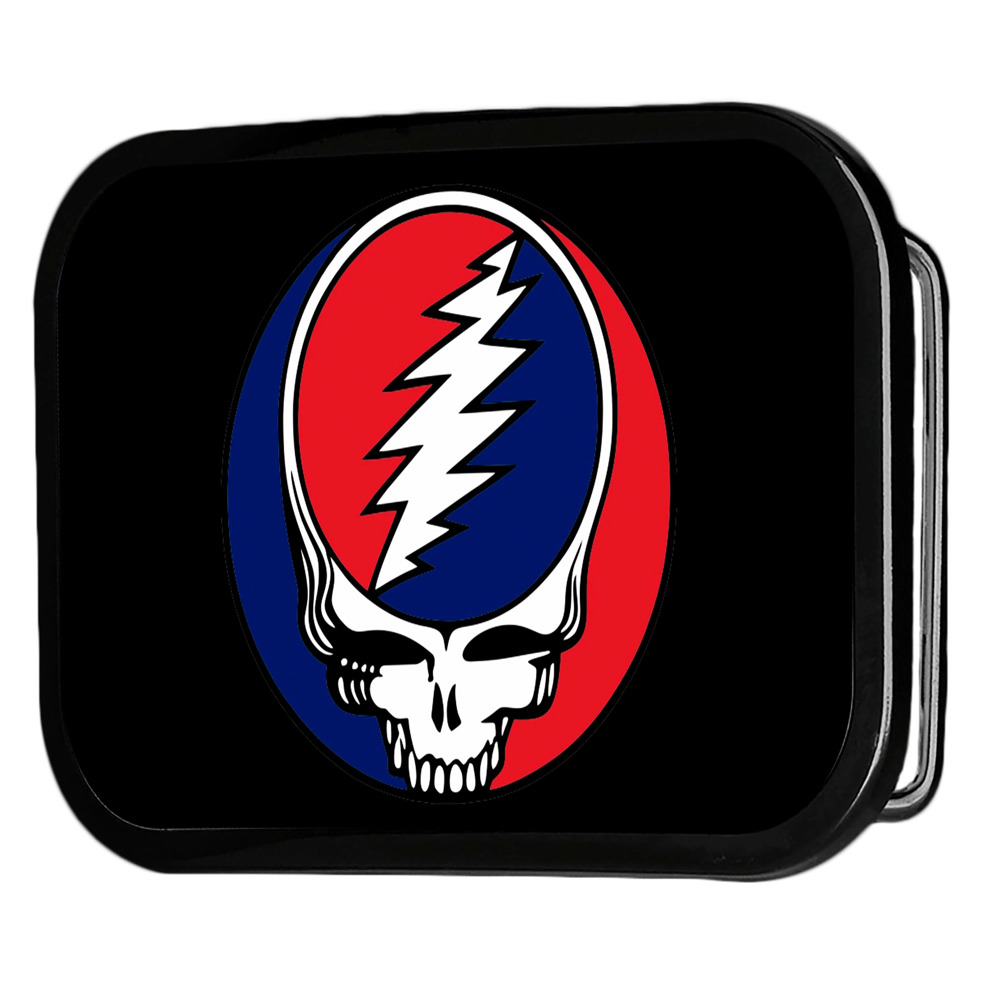 Steal Your Face FCG Negro/Color - Hebilla Estrella de Rock Negra