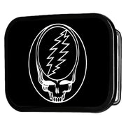 Steal Your Face FCG Black/White - Black Rock Star Buckle Belt Buckles Grateful Dead