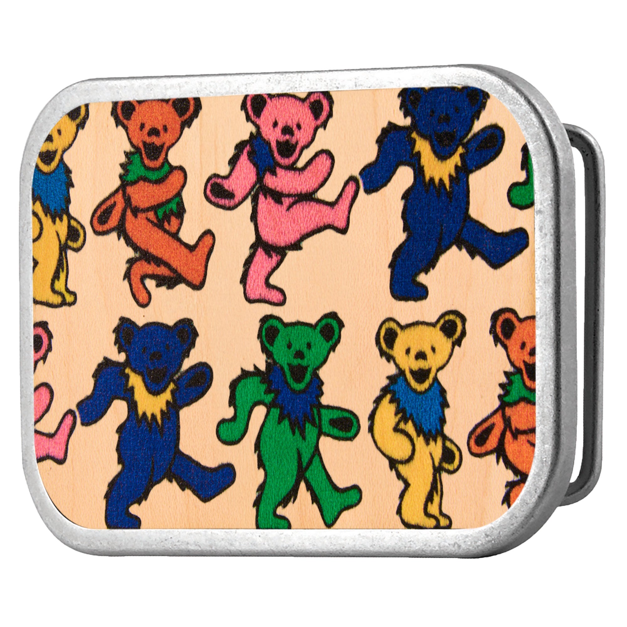 Dancing Bears Random FCWood Natural/Multi Color - Matte Rock Star Buckle