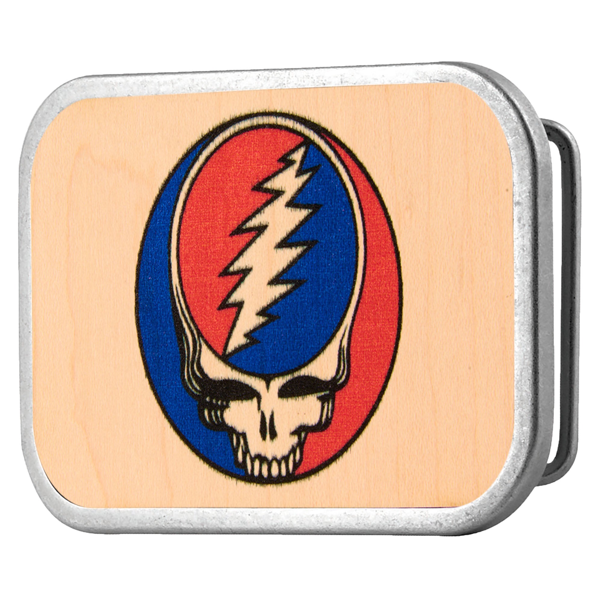 Steal Your Face FCWood Natural Full Color - Matte Rock Star Buckle