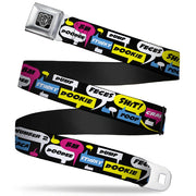 Seatbelt Belt - Crap Bubbles Seatbelt Belts Buckle-Down