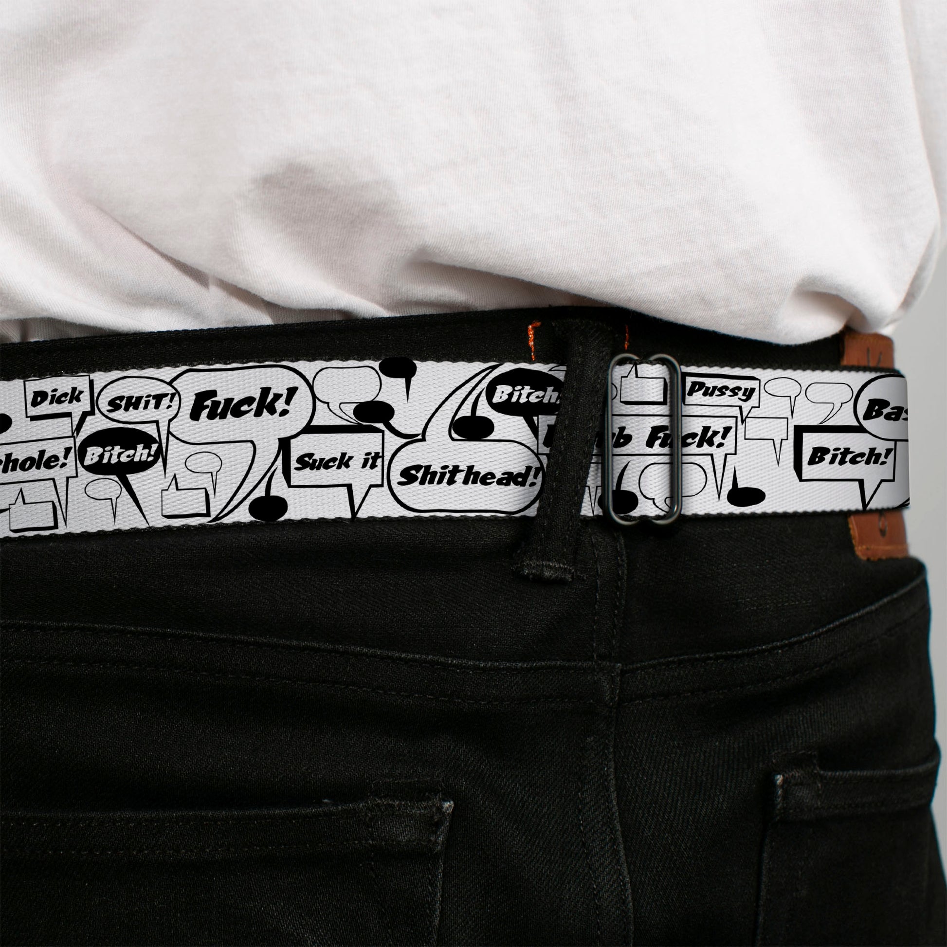 Seatbelt Belt - Curse Bubbles Seatbelt Belts Buckle-Down