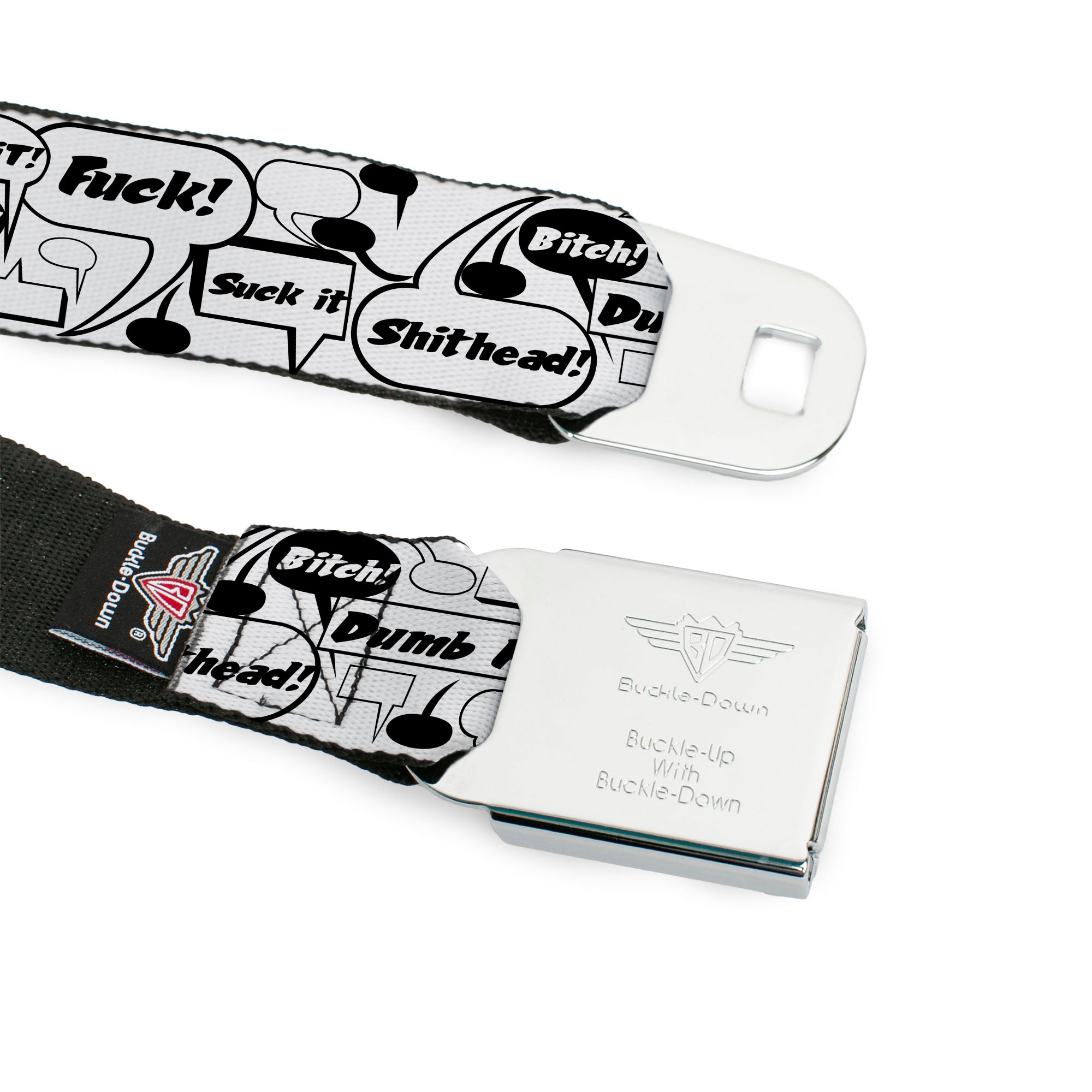 Seatbelt Belt - Curse Bubbles Seatbelt Belts Buckle-Down