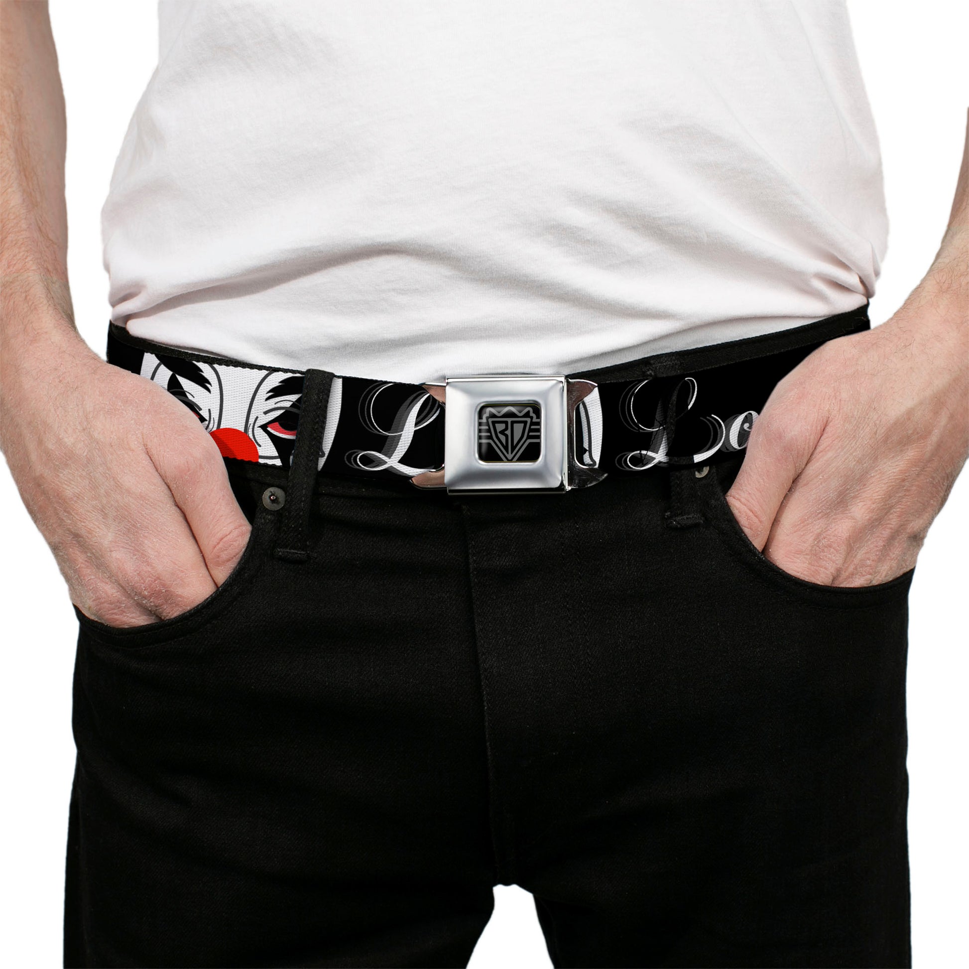 Seatbelt Belt - Loco Pro Clown Seatbelt Belts Buckle-Down