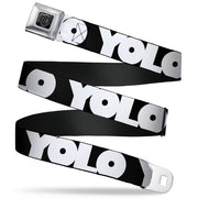 BD Wings Logo CLOSE-UP Full Color Black Silver Seatbelt Belt - YOU'VE GOT A FRIEND Pennsylvania State Silhouette Blue/Gold Webbing Seatbelt Belts Buckle-Down