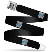 Built Ford Tough Seatbelt Belt - Built Ford Tough Logo REPEAT Webbing Seatbelt Belts Ford