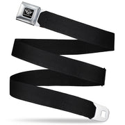 Corvette Seatbelt Belt - Black Webbing Seatbelt Belts GM General Motors