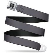 Corvette Seatbelt Belt - Charcoal Webbing Seatbelt Belts GM General Motors