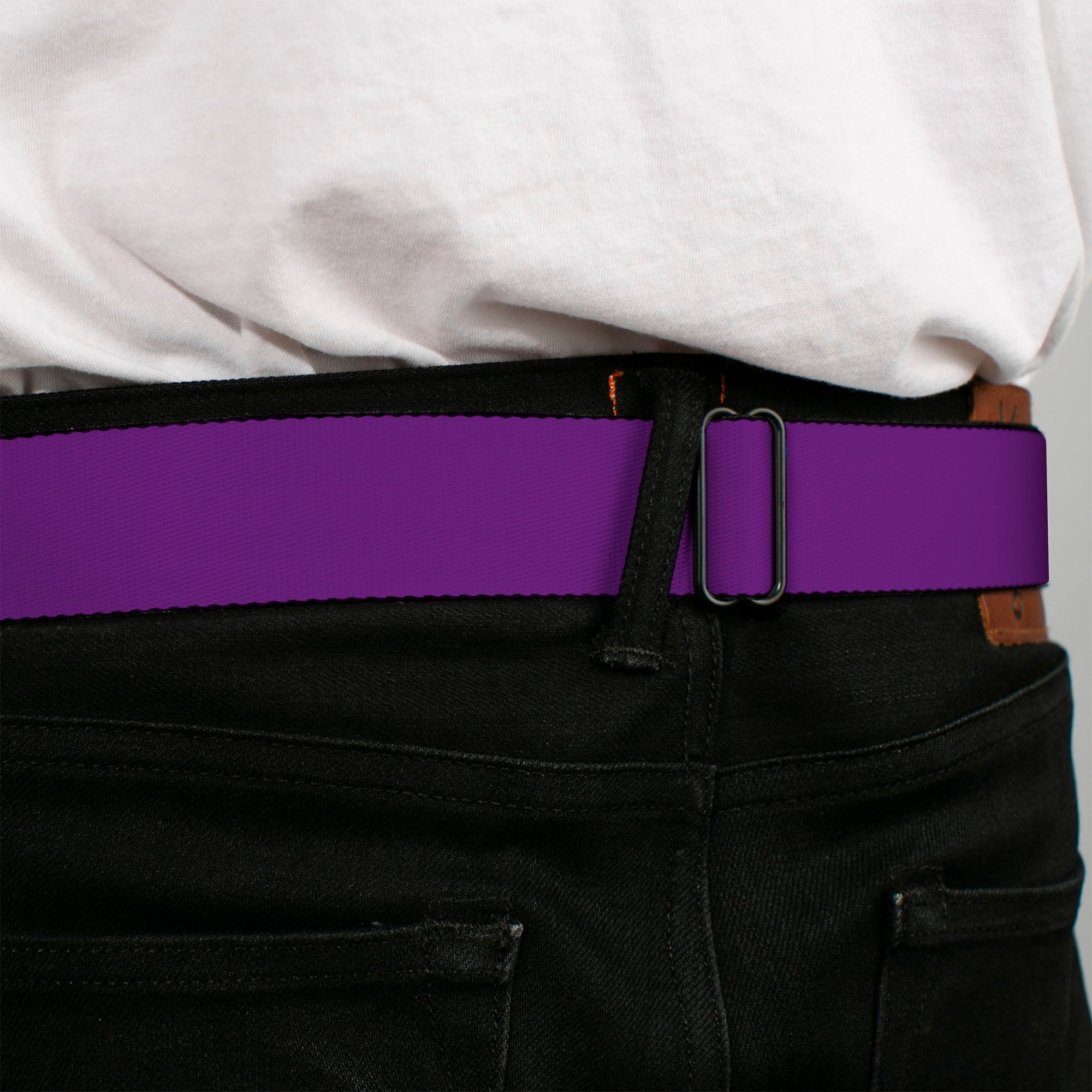 Corvette Seatbelt Belt - Purple Webbing Seatbelt Belts GM General Motors