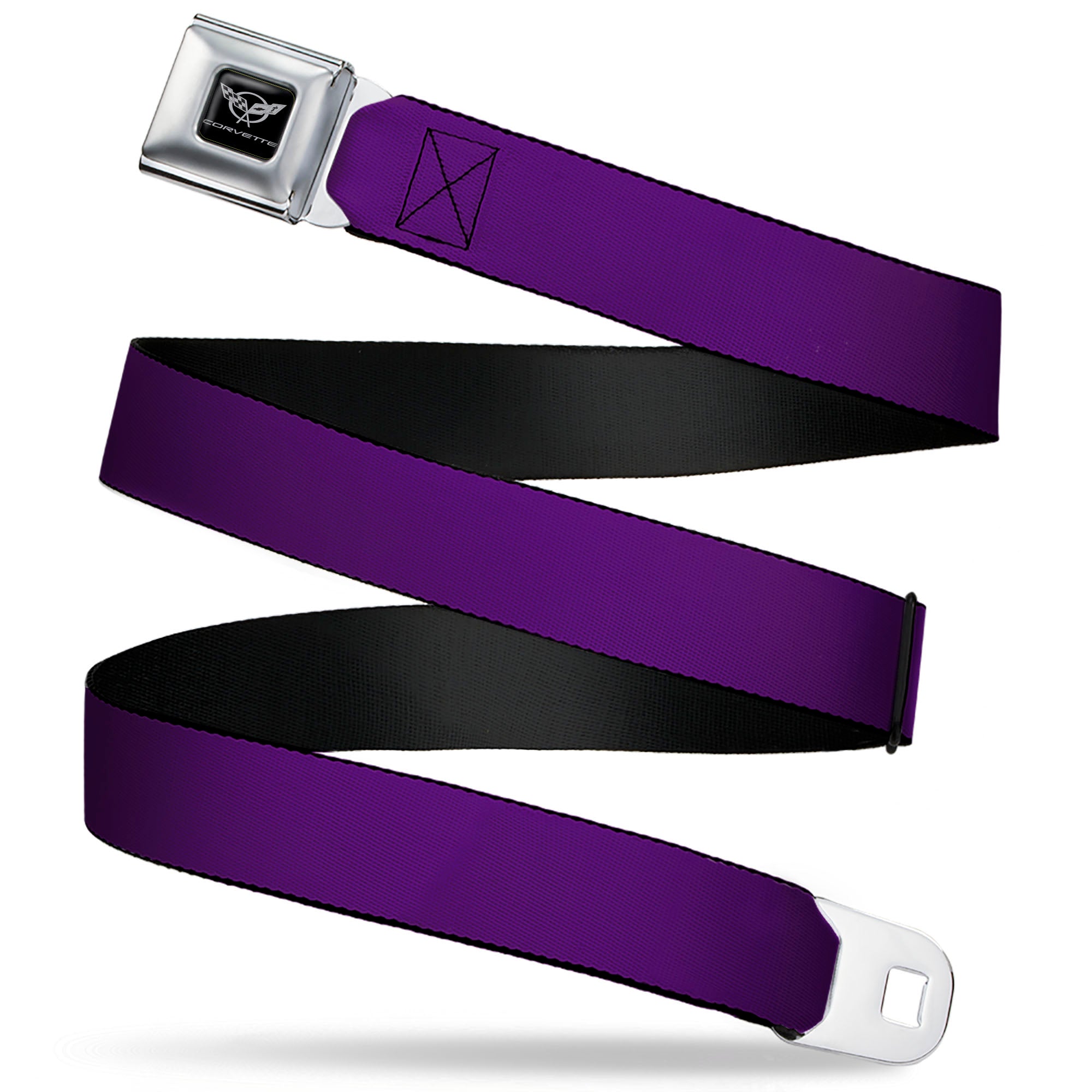 Corvette Seatbelt Belt - Purple Webbing Seatbelt Belts GM General Motors