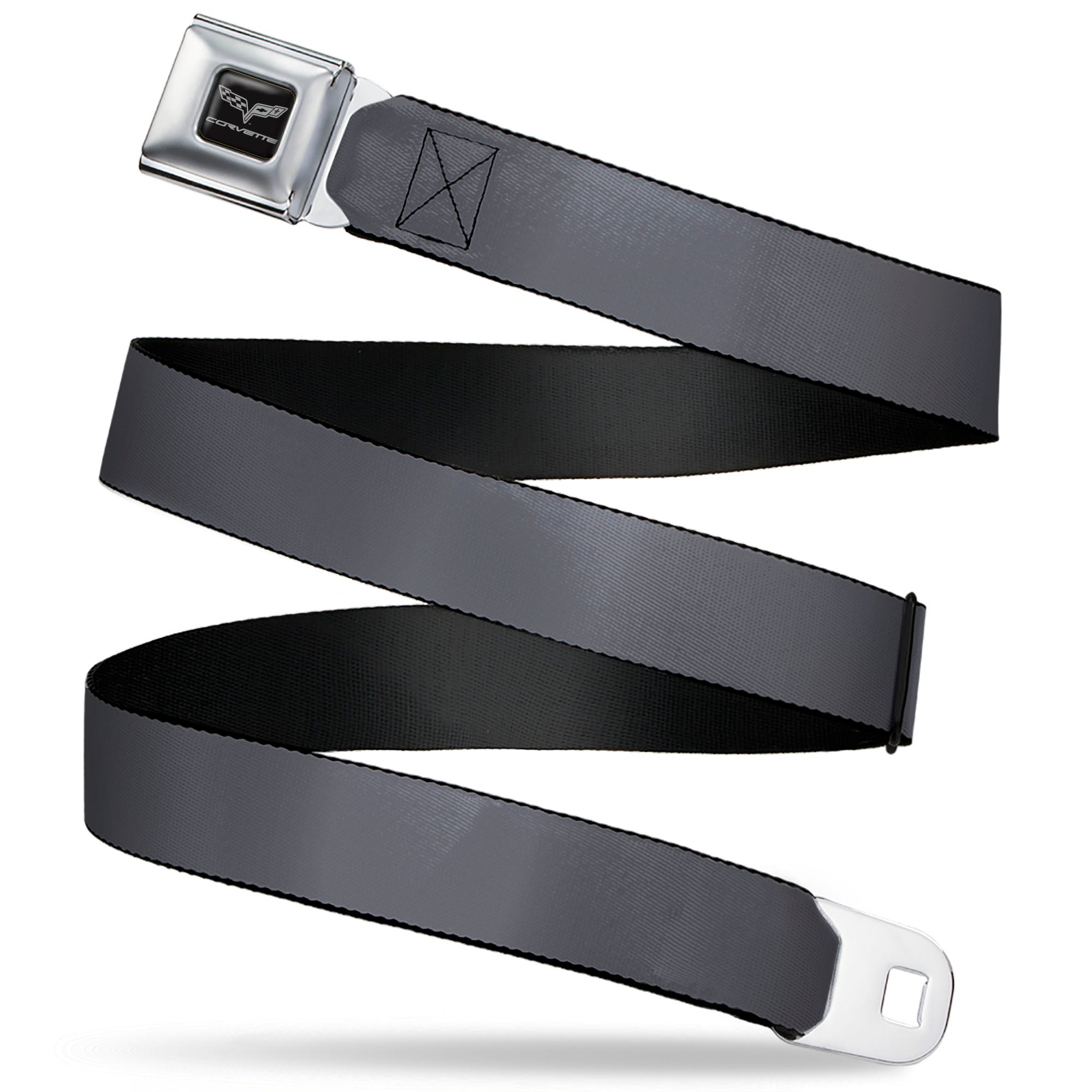 C6 Seatbelt Belt - Charcoal Webbing Seatbelt Belts GM General Motors