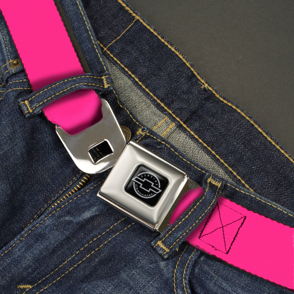 Chevy Seatbelt Belt - Neon Pink Webbing Seatbelt Belts GM General Motors