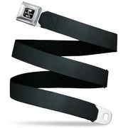 Carroll Shelby Cobra Split Full Color Black White Seatbelt Belt - Carroll Shelby Cobra Black Webbing Seatbelt Belts Shelby