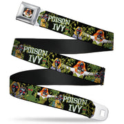 Gas Masked POISON IVY Full Color Seatbelt Belt - Detective Comics Issue #752 Cover Gas Masked POISON IVY Webbing Seatbelt Belts DC Comics