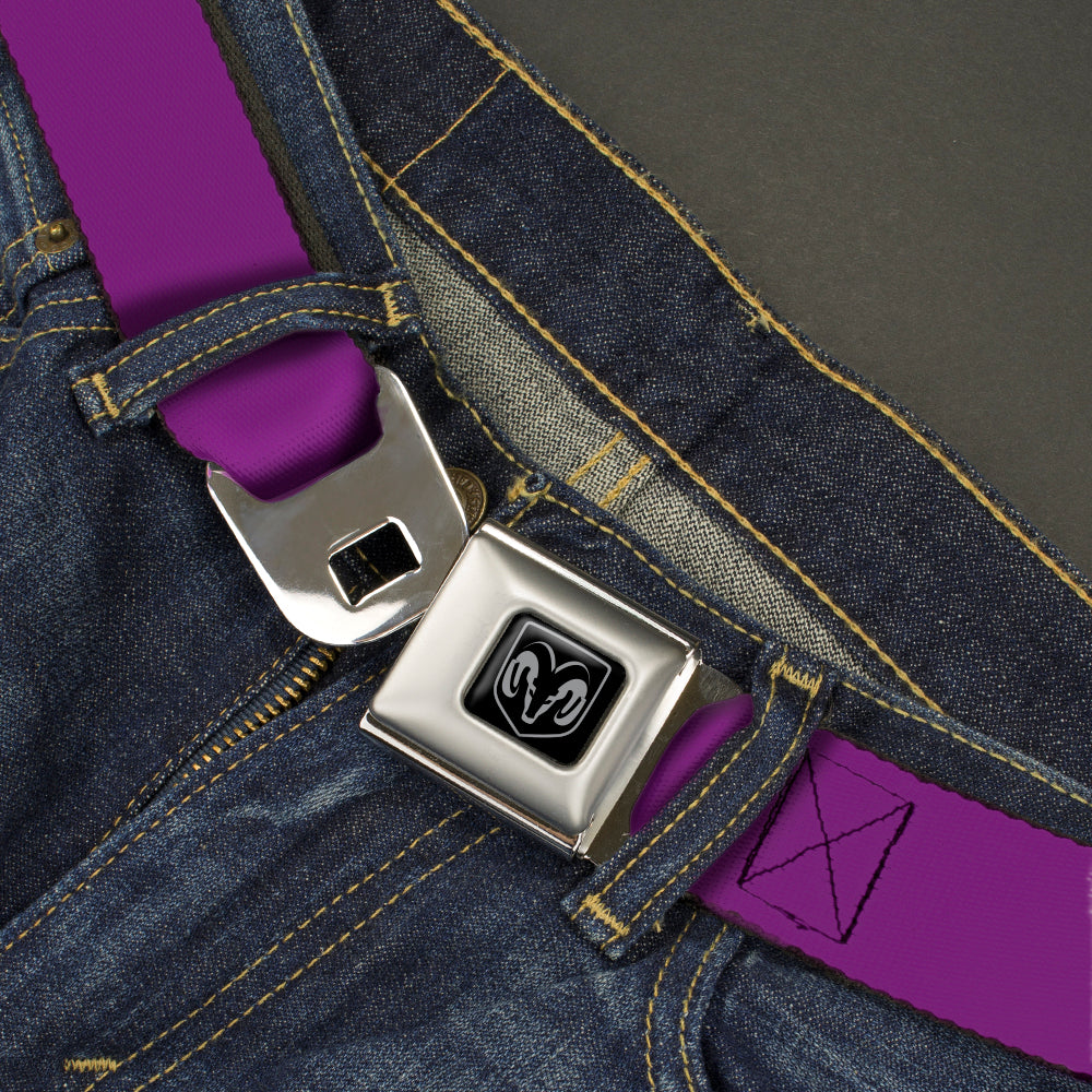 Ram Seatbelt Belt - Purple Webbing Seatbelt Belts Ram