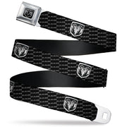 Ram Seatbelt Belt - Ram REPEAT w/Text Webbing Seatbelt Belts Ram