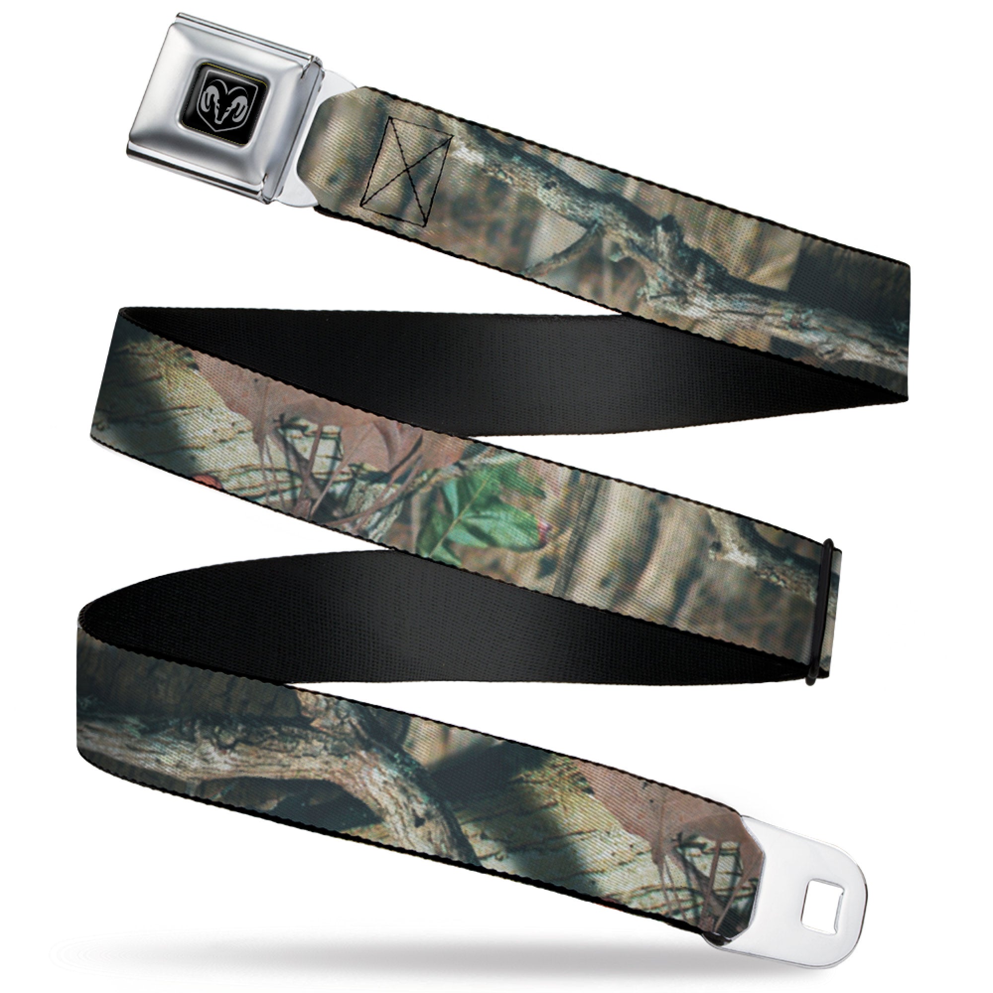 Ram Seatbelt Belt - Mossy Oak Break-Up Infinity Webbing Seatbelt Belts Ram/Mossy Oak
