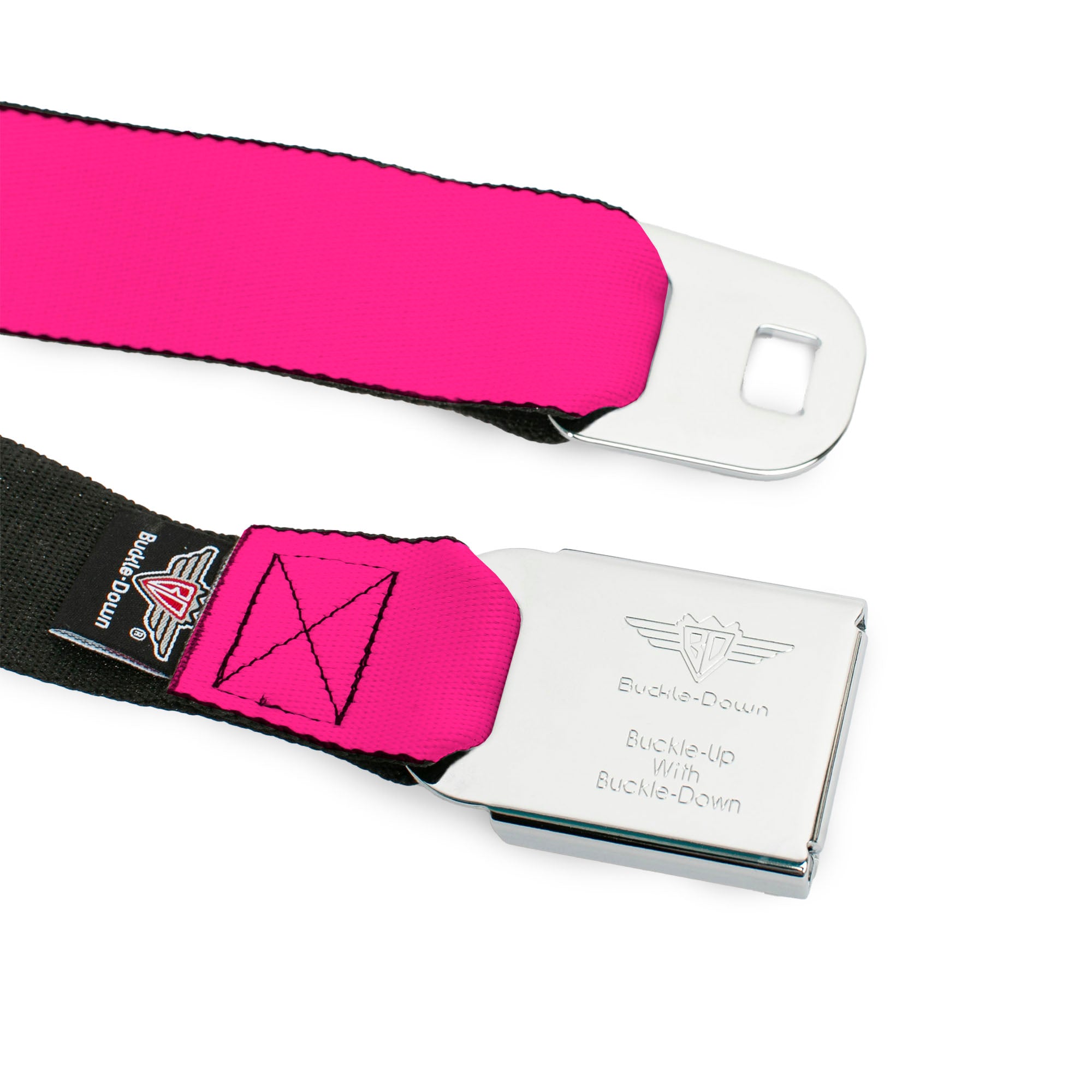Dodge Viper Seatbelt Belt - Neon Pink Webbing Seatbelt Belts Dodge