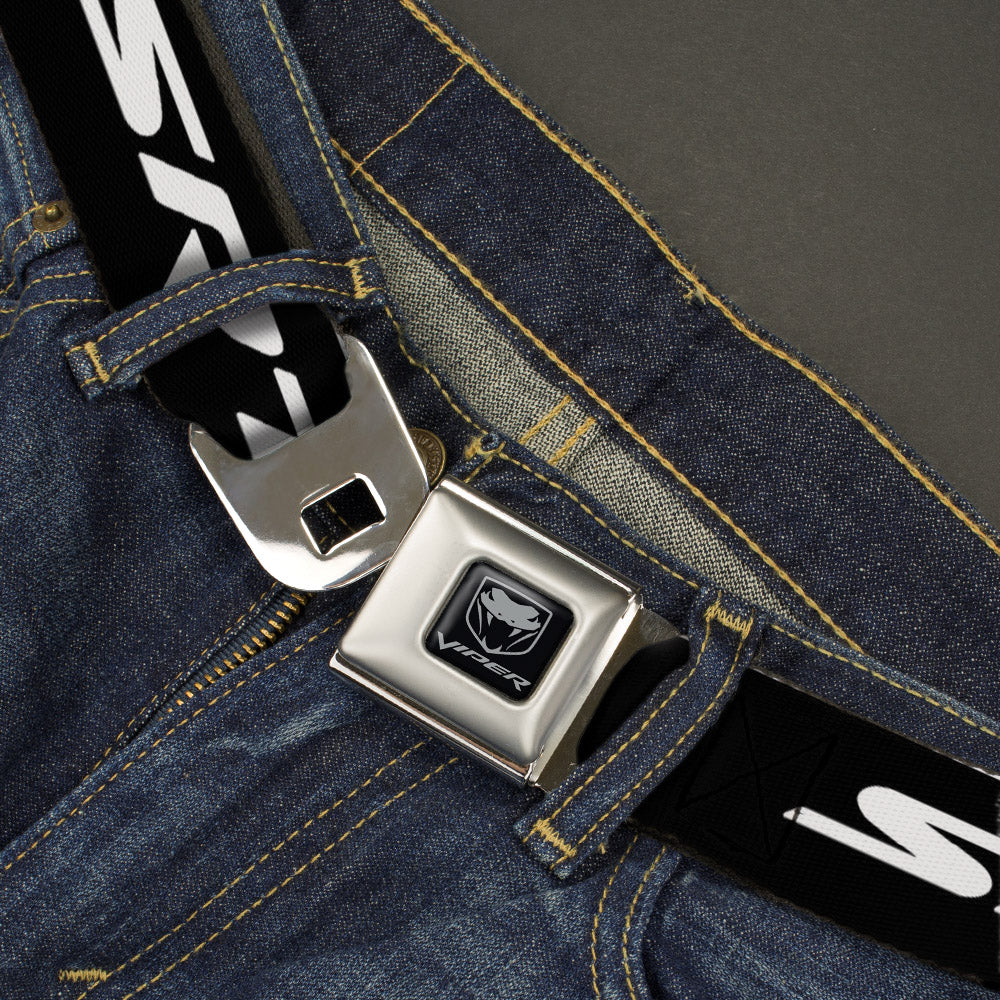 Dodge Viper Seatbelt Belt - SRT Black/Red/White Webbing Seatbelt Belts Dodge