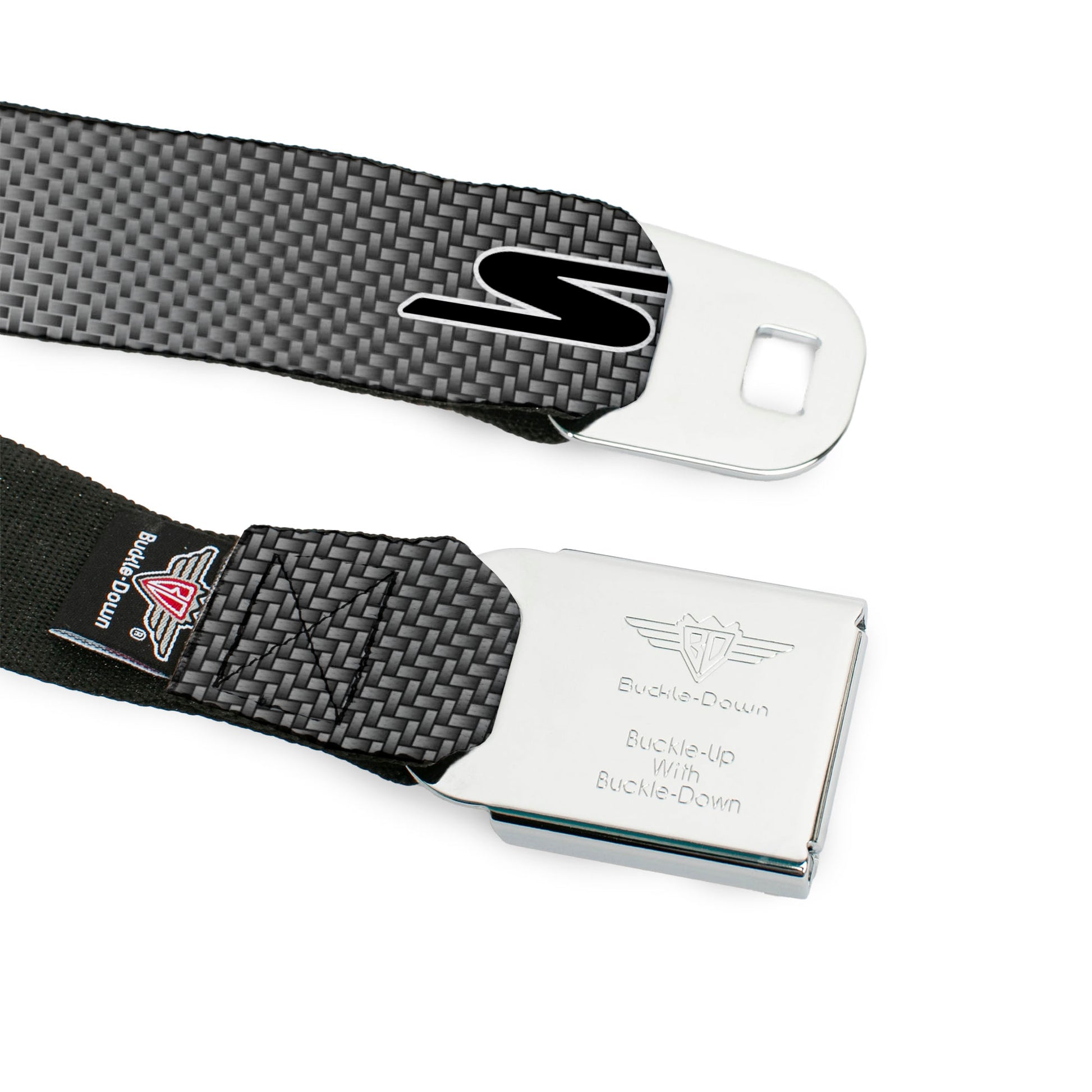 Dodge Viper Seatbelt Belt - SRT Carbon Fiber Silver/White/Black Webbing Seatbelt Belts Dodge