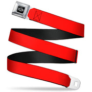 Ford Emblem Seatbelt Belt - Red Webbing Seatbelt Belts Ford