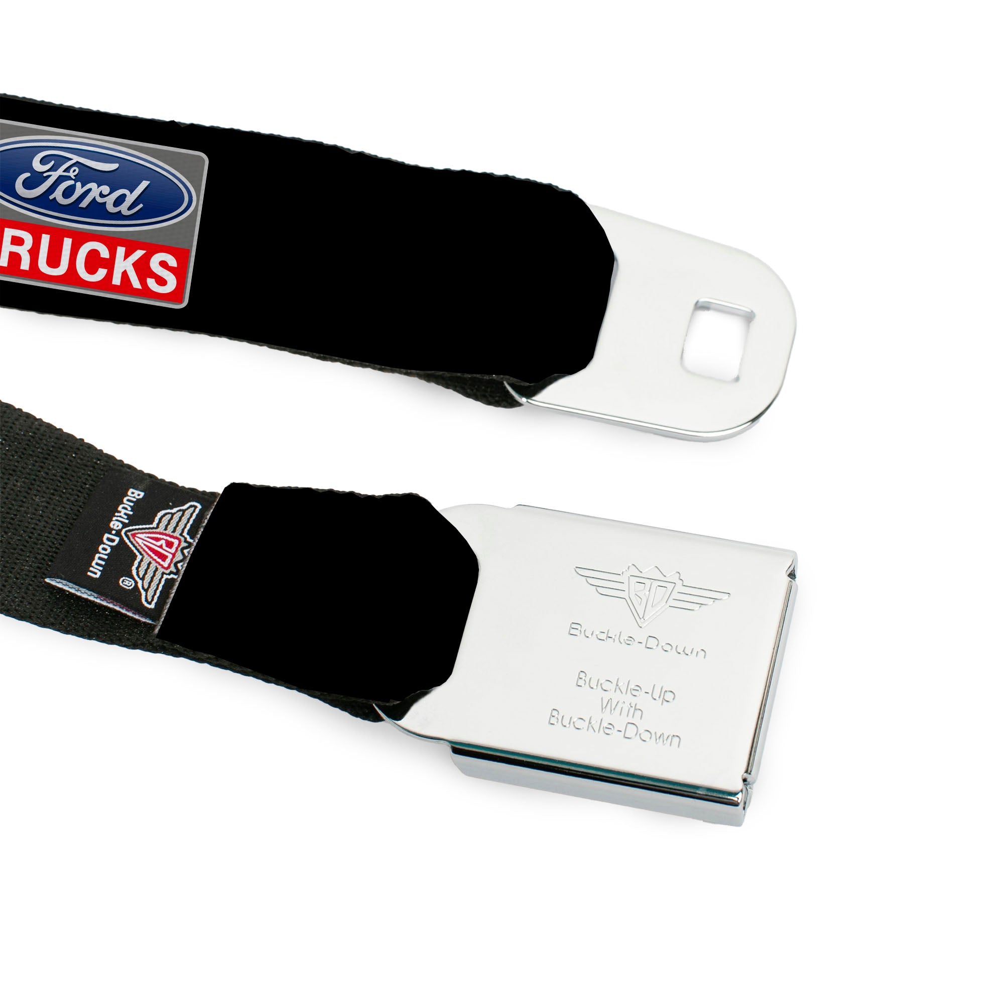Ford Trucks Seatbelt Belt - Ford Trucks Logo REPEAT Webbing Seatbelt Belts Ford