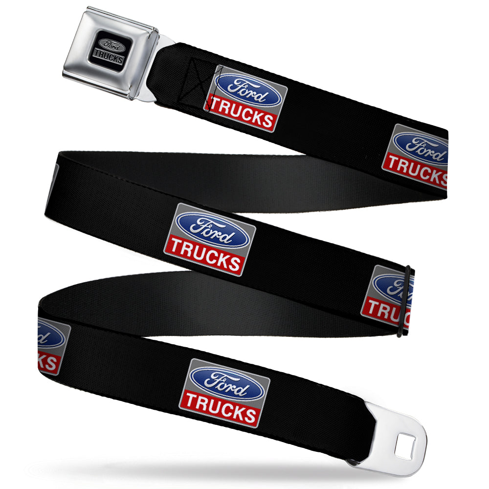 Ford Trucks Seatbelt Belt - Ford Trucks Logo REPEAT Webbing Seatbelt Belts Ford